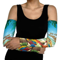 Aloha Hawaii It's 5 o'clock Somewhere Arm Sleeves - Wonder Print Shop