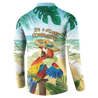 Aloha Hawaii It's 5 o'clock Somewhere Button Sweatshirt - Wonder Print Shop