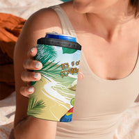 Aloha Hawaii It's 5 o'clock Somewhere 4 in 1 Can Cooler Tumbler - Wonder Print Shop