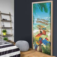 Aloha Hawaii It's 5 o'clock Somewhere Door Cover - Wonder Print Shop