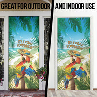 Aloha Hawaii It's 5 o'clock Somewhere Door Cover - Wonder Print Shop