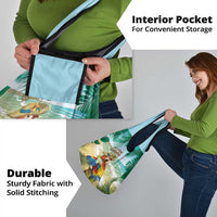 Aloha Hawaii It's 5 o'clock Somewhere Grocery Bag - Wonder Print Shop