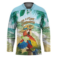 Aloha Hawaii It's 5 o'clock Somewhere Hockey Jersey - Wonder Print Shop