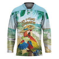 Aloha Hawaii It's 5 o'clock Somewhere Hockey Jersey - Wonder Print Shop