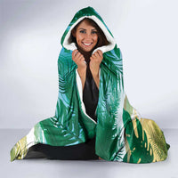 Aloha Hawaii It's 5 o'clock Somewhere Hooded Blanket - Wonder Print Shop