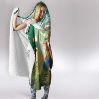 Aloha Hawaii It's 5 o'clock Somewhere Hooded Blanket - Wonder Print Shop