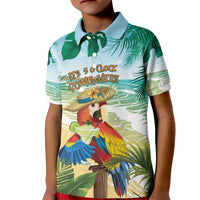 Aloha Hawaii It's 5 o'clock Somewhere Kid Polo Shirt - Wonder Print Shop