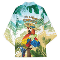 Aloha Hawaii It's 5 o'clock Somewhere Kimono - Wonder Print Shop