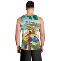 Aloha Hawaii It's 5 o'clock Somewhere Men Tank Top - Wonder Print Shop