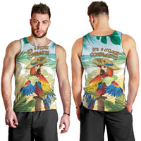 Aloha Hawaii It's 5 o'clock Somewhere Men Tank Top - Wonder Print Shop