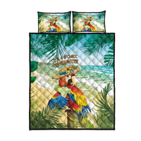 Aloha Hawaii It's 5 o'clock Somewhere Quilt Bed Set - Wonder Print Shop