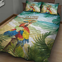 Aloha Hawaii It's 5 o'clock Somewhere Quilt Bed Set - Wonder Print Shop