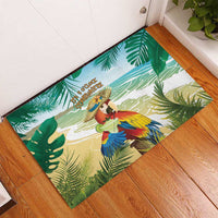 Aloha Hawaii It's 5 o'clock Somewhere Rubber Doormat - Wonder Print Shop
