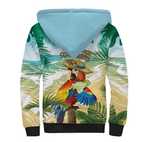 Aloha Hawaii It's 5 o'clock Somewhere Sherpa Hoodie - Wonder Print Shop