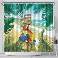 Aloha Hawaii It's 5 o'clock Somewhere Shower Curtain - Wonder Print Shop