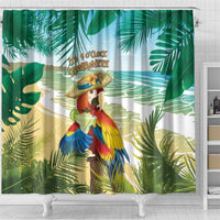 Aloha Hawaii It's 5 o'clock Somewhere Shower Curtain - Wonder Print Shop