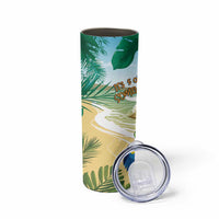 Aloha Hawaii It's 5 o'clock Somewhere Skinny Tumbler - Wonder Print Shop