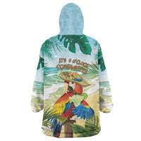 Aloha Hawaii It's 5 o'clock Somewhere Wearable Blanket Hoodie - Wonder Print Shop