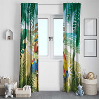 Aloha Hawaii It's 5 o'clock Somewhere Window Curtain - Wonder Print Shop