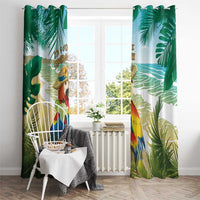 Aloha Hawaii It's 5 o'clock Somewhere Window Curtain - Wonder Print Shop