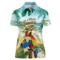 Aloha Hawaii It's 5 o'clock Somewhere Women Polo Shirt - Wonder Print Shop