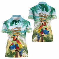 Aloha Hawaii It's 5 o'clock Somewhere Women Polo Shirt - Wonder Print Shop