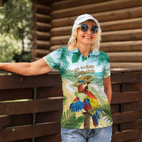 Aloha Hawaii It's 5 o'clock Somewhere Women Polo Shirt - Wonder Print Shop