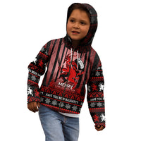 Wonder Print Christmas Kid Hoodie Merry Krampus - Wonder Print Shop