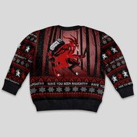 Wonder Print Christmas Kid Ugly Christmas Sweater Merry Krampus - Wonder Print Shop
