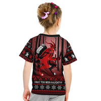 Wonder Print Christmas Kid T Shirt Merry Krampus - Wonder Print Shop