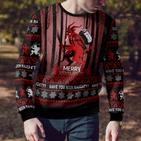 Wonder Print Christmas Ugly Christmas Sweater Merry Krampus - Wonder Print Shop