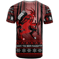 Wonder Print Christmas T Shirt Merry Krampus - Wonder Print Shop
