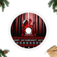 Wonder Print Christmas Tree Skirt Merry Krampus - Wonder Print Shop