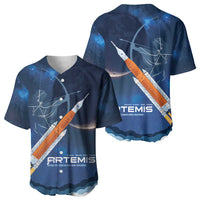 Artemis 2026 Moon Mission Baseball Jersey Back To The Moon And Beyond