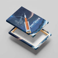 Artemis 2026 Moon Mission Canvas Wall Art Back To The Moon And Beyond