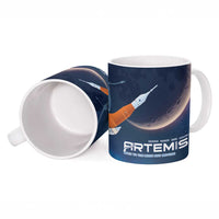 Artemis 2026 Moon Mission Ceramic Mug Back To The Moon And Beyond