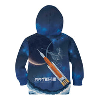 Artemis 2026 Moon Mission Kid Hoodie Back To The Moon And Beyond