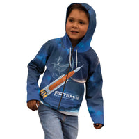 Artemis 2026 Moon Mission Kid Hoodie Back To The Moon And Beyond