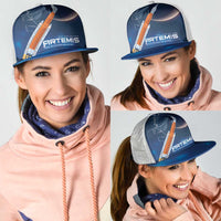 Artemis 2026 Moon Mission Mesh Trucker Cap Back To The Moon And Beyond