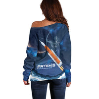 Artemis 2026 Moon Mission Off Shoulder Sweater Back To The Moon And Beyond