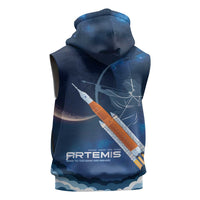 Artemis 2026 Moon Mission Sleeveless Hoodie Back To The Moon And Beyond