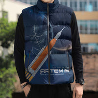 Artemis 2026 Moon Mission Sleeveless Puffer Jacket Back To The Moon And Beyond