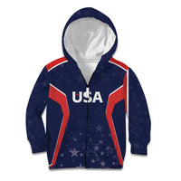 USA Cricket World Cup 2024 Custom Kid Hoodie All Stars Sprangle - Wonder Print Shop