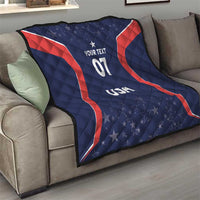 USA Cricket World Cup 2024 Custom Quilt All Stars Sprangle - Wonder Print Shop