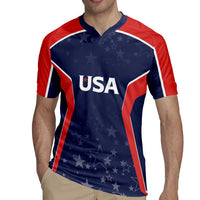 USA Cricket World Cup 2024 Custom Rugby Jersey All Stars Sprangle - Wonder Print Shop