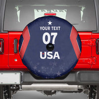 USA Cricket World Cup 2024 Custom Spare Tire Cover All Stars Sprangle - Wonder Print Shop