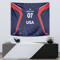 USA Cricket World Cup 2024 Custom Tapestry All Stars Sprangle - Wonder Print Shop