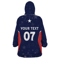 USA Cricket World Cup 2024 Custom Wearable Blanket Hoodie All Stars Sprangle - Wonder Print Shop