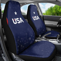 USA Cricket World Cup 2024 Car Seat Cover All Stars Sprangle LT7 - Wonder Print Shop