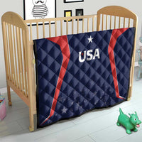 USA Cricket World Cup 2024 Quilt All Stars Sprangle - Wonder Print Shop